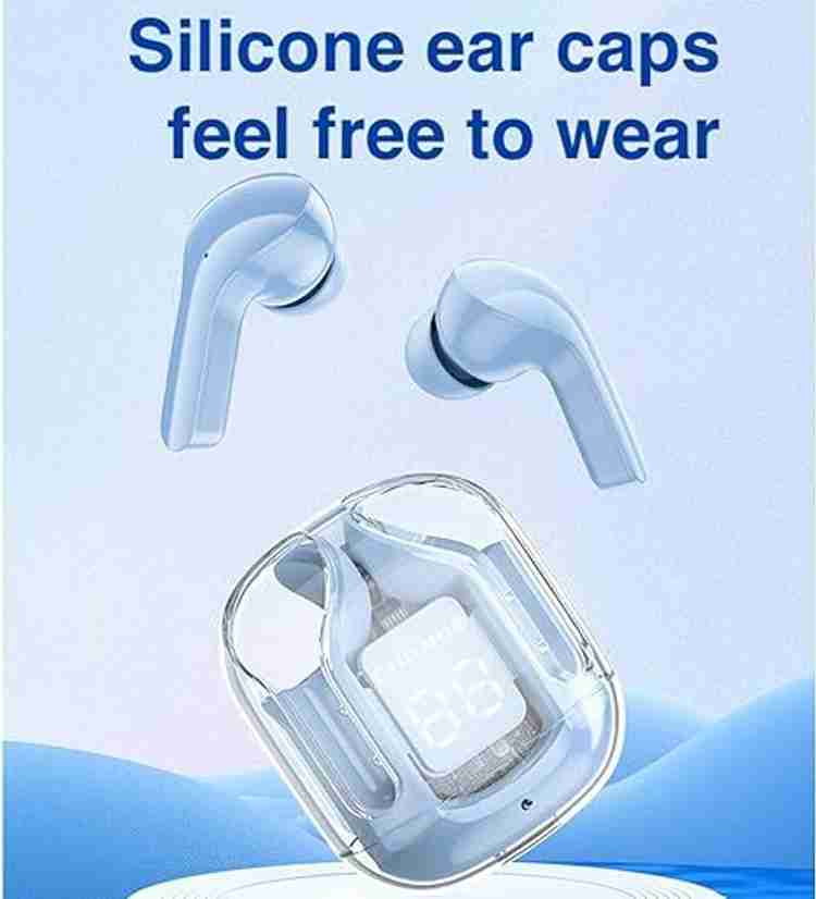 TAXTURE Transparents ULTRAPODS EP07 Mini Earbuds with quad mic