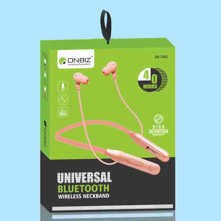 ONBIZ In Ear Bluetooth Magnetic Earbuds 5.0 Neckband with Mic Bluetooth Price in India Buy ONBIZ In Ear Bluetooth Magnetic Earbuds 5.0 Neckband with Mic Bluetooth Online ONBIZ Flipkart