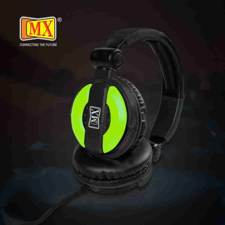 MX Value On Ear DJ Headphones with Swivelling Ear Cups Included