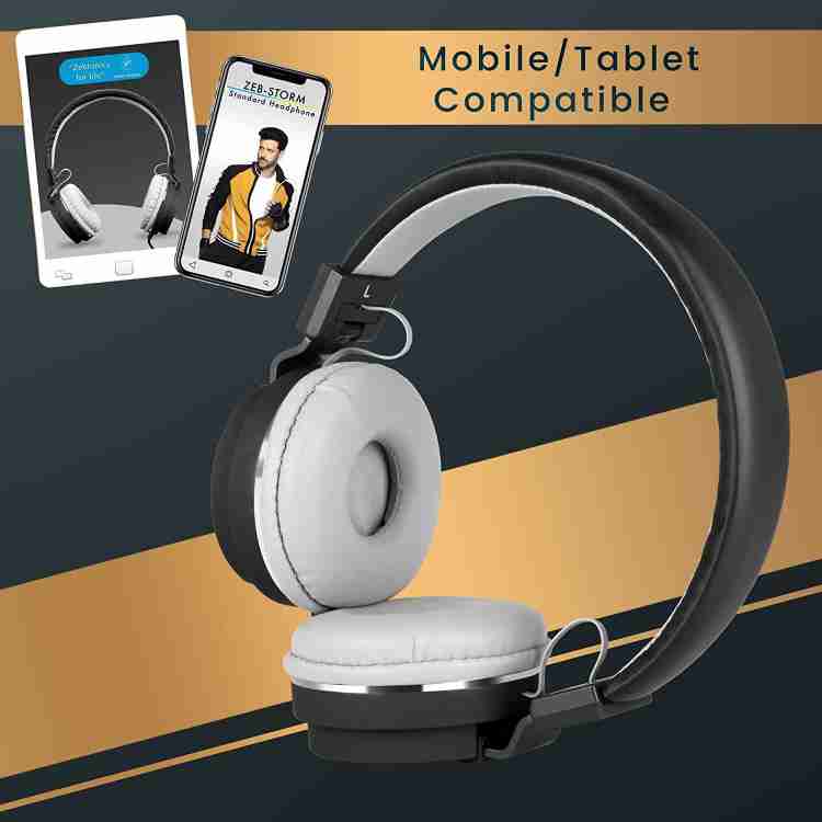 ZEBRONICS Zeb Storm In Line Mic 1.5 Meter Cable 3.5mm Jack Soft Cushion 40mm Drivers Wired Price in India Buy ZEBRONICS Zeb Storm In Line Mic 1.5 Meter Cable 3.5mm Jack Soft Cushion 40mm Drivers