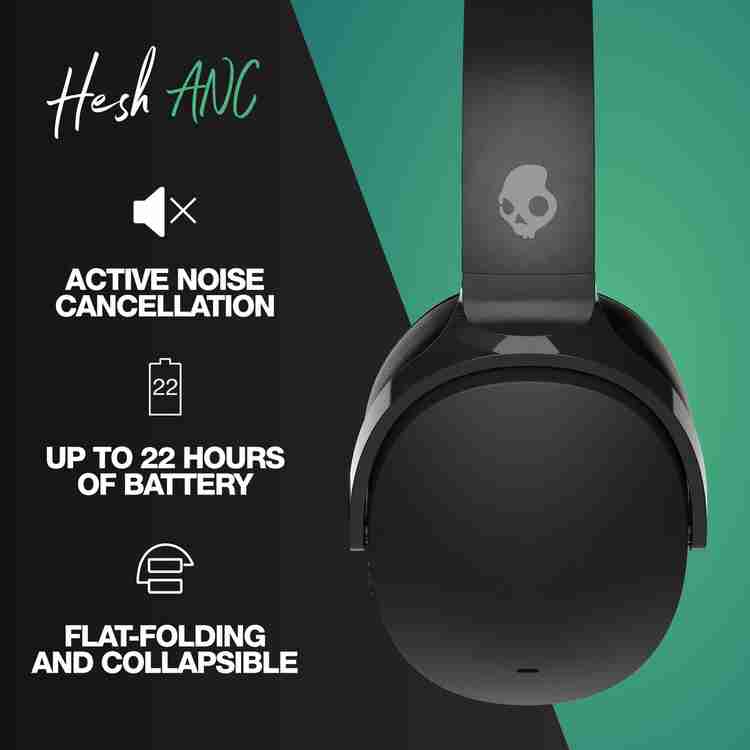 Skullcandy Hesh ANC Noise Cancelling Wireless Headphones 22 Hr