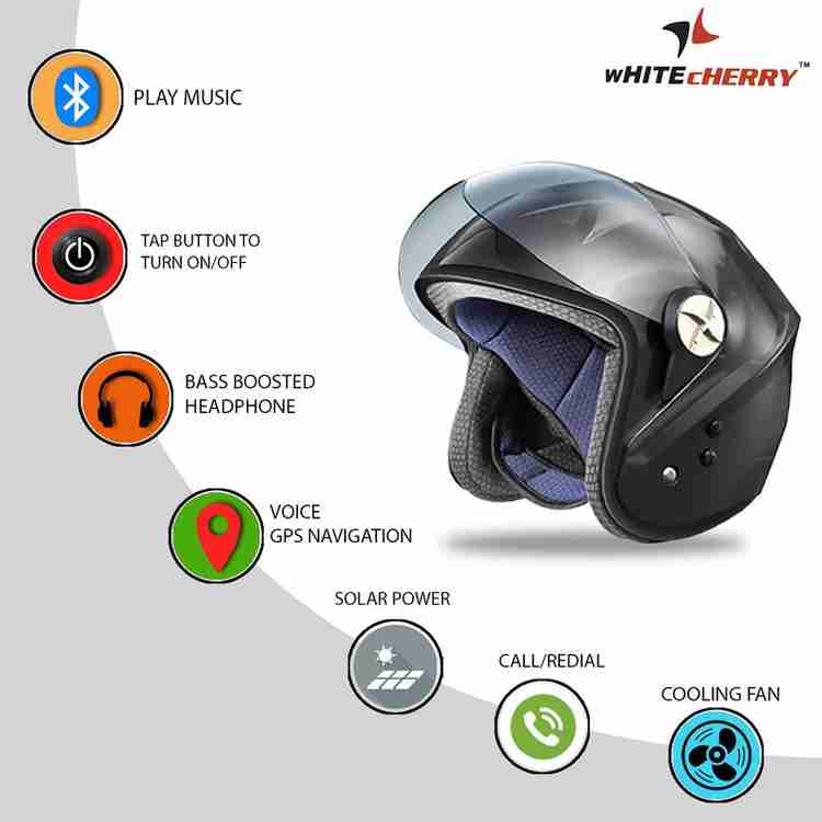 Bluetooth helmet deals price flipkart