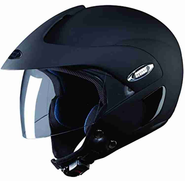 STUDDS Ninja Elite With Carbon Strip With Clear Visor Full Face