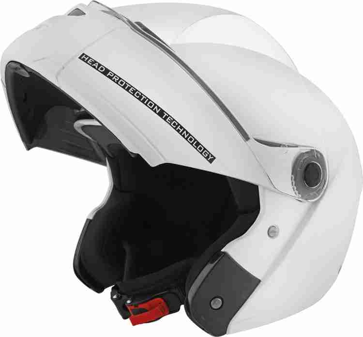 STUDDS NINJA ELITE FLIP UP WHITE SIZE 600MM Motorbike Helmet Buy