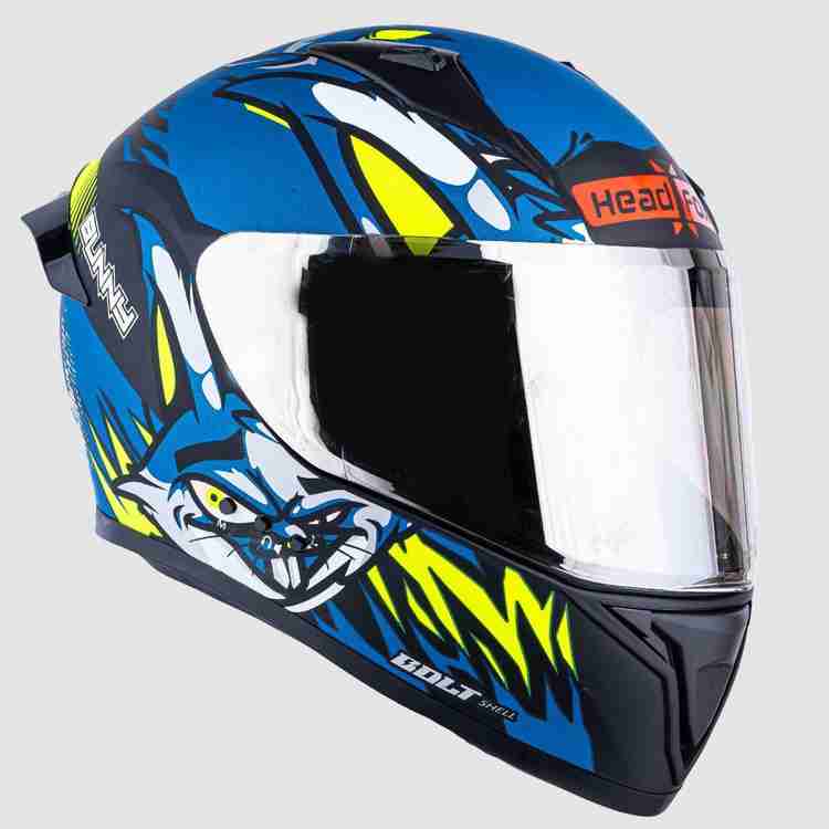 Blue sales tinted visor