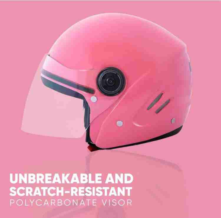 Ladies best sale pink helmet