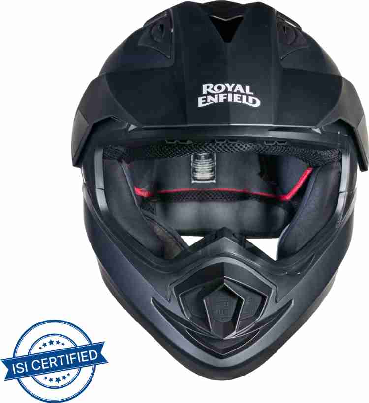 Royal enfield cheap helmet matt black