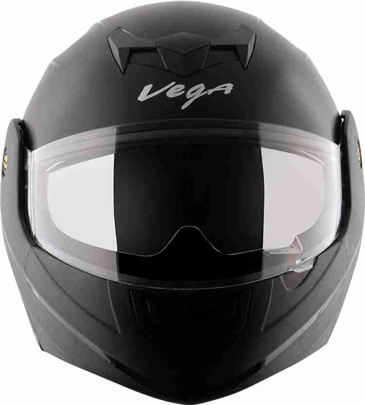 Vega dual clearance visor helmet