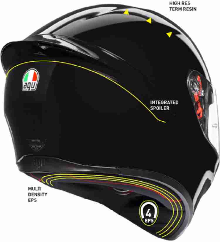 AGV K1-S Mono Gloss Black Full Face Motorcycle Helmet