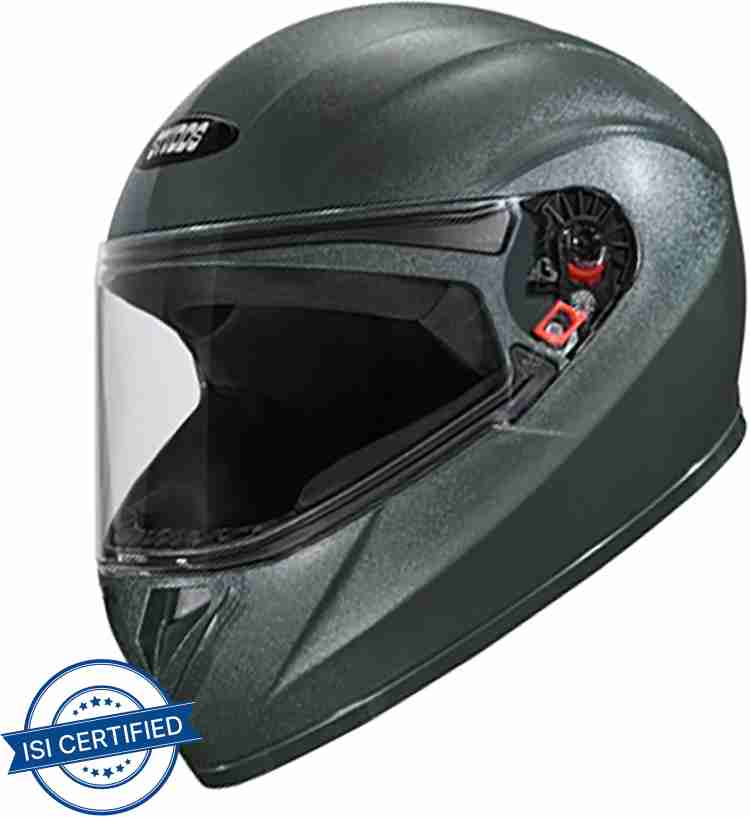 Studds matte hot sale black helmet