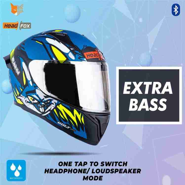 Blue sales tinted visor
