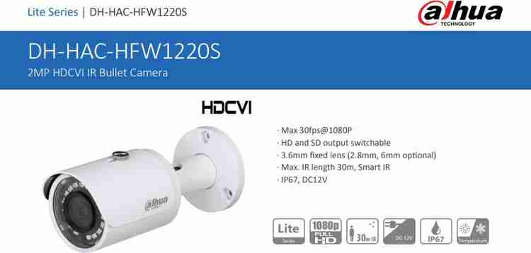 Hfw1220sp dahua clearance