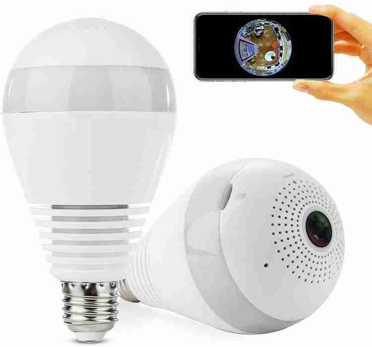Cctv bulb on sale camera