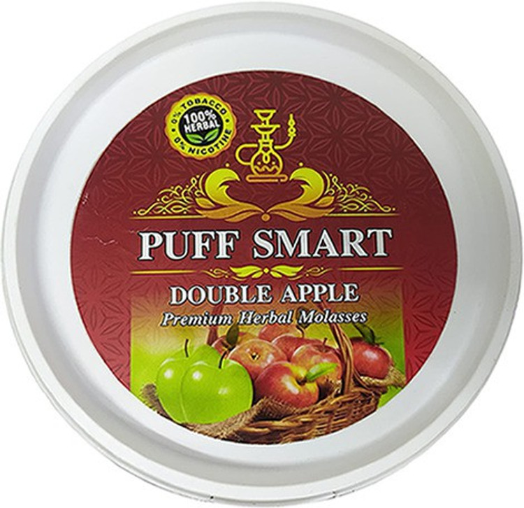 Puff Smart Premium Herbal Flavors 1 kg Bucket Double Apple Hookah 