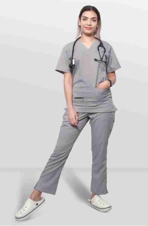 Valventhaven Grey scrub-xxl Pant, Shirt Hospital Scrub Price in India - Buy  Valventhaven Grey scrub-xxl Pant, Shirt Hospital Scrub online at