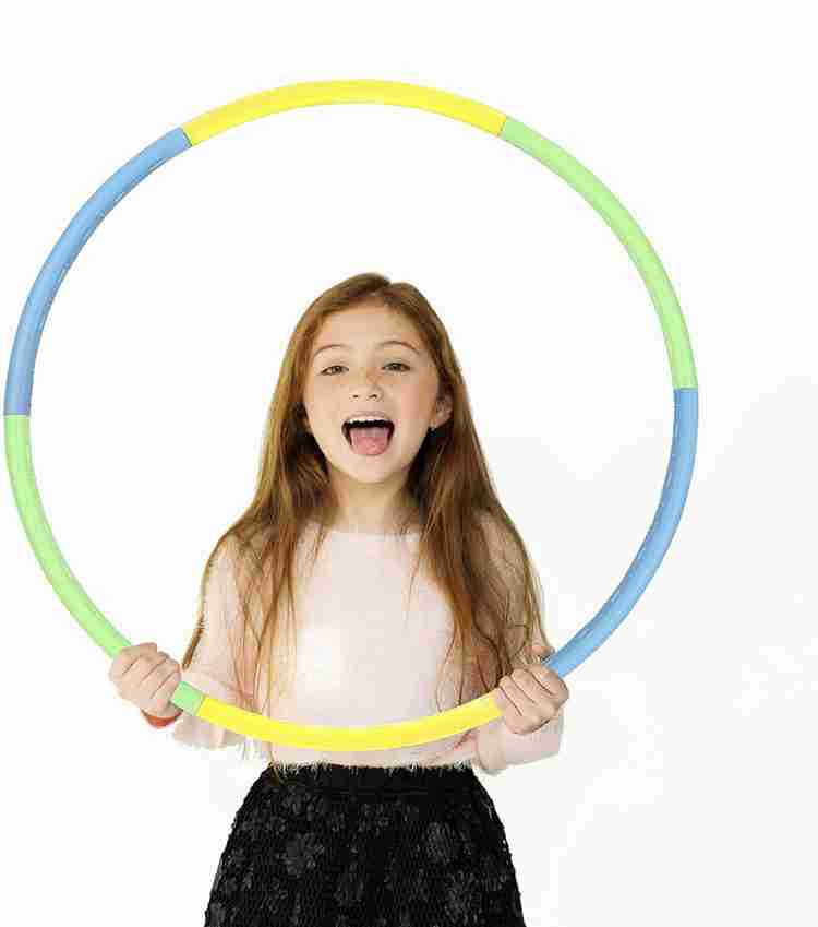 Red Champion Hoola Hoops Kids 6 Section Detachable Hula Hoop Toys