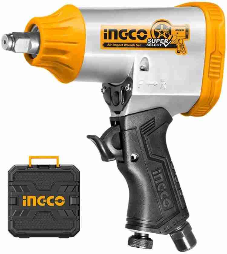 LOOKCHA Ingco Air Impact Wrench reverse forward Speed with 10Pcs