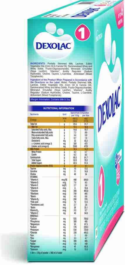 Dexolac milk best sale powder