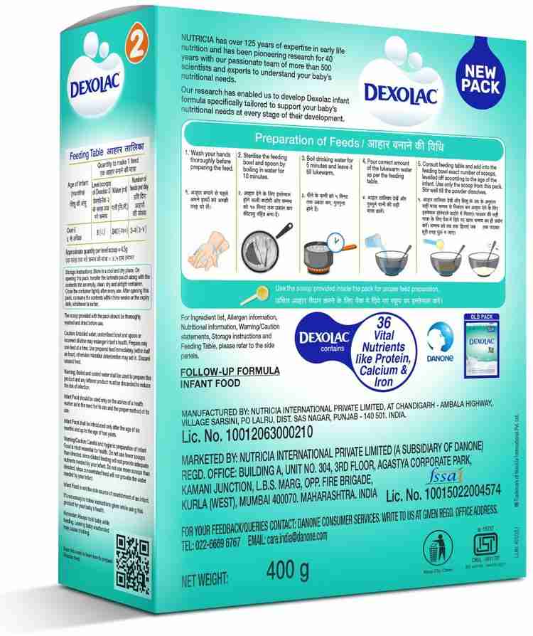 Dexolac stage 2 top