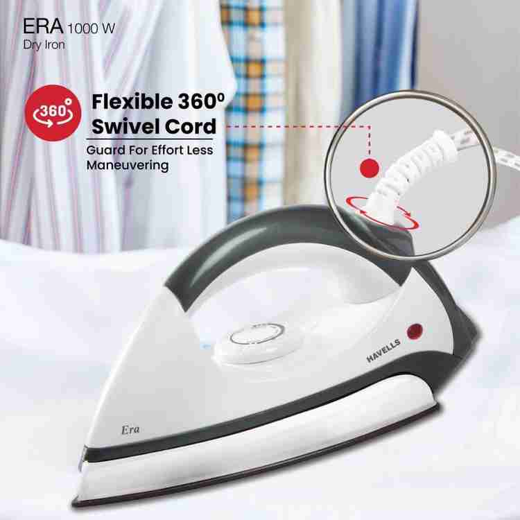 Havells era 1000 w dry iron discount