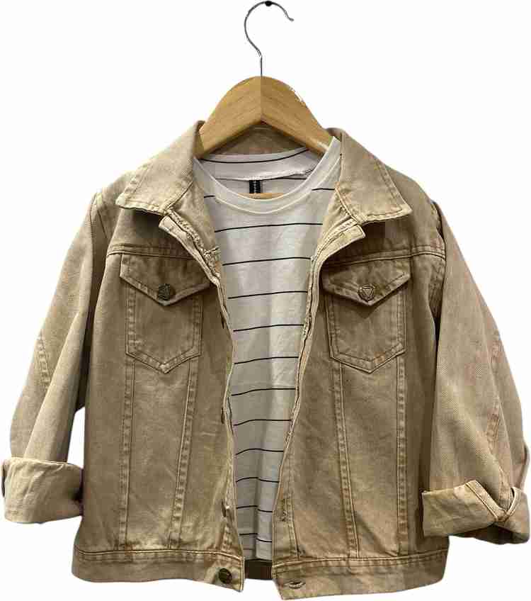 【2024福袋】 Mysha Clothing Full Sleeve Solid Boys Denim Jacket ジャケット・アウター