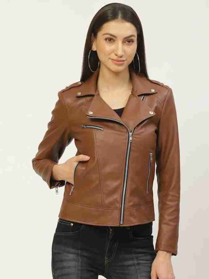 flipkart leather jacket ladies