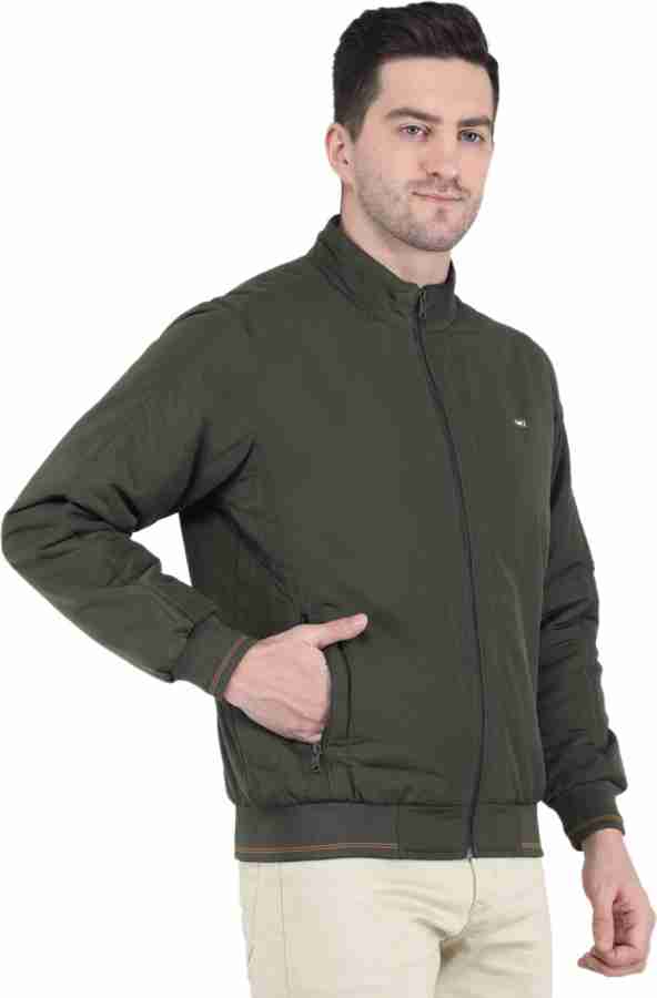 MONTE CARLO Full Sleeve Solid Men Jacket - Buy MONTE CARLO Full