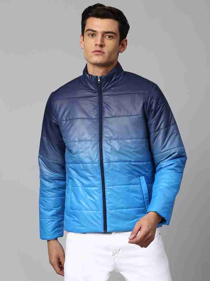 Ombre men's winter quilted cheap jacket c124