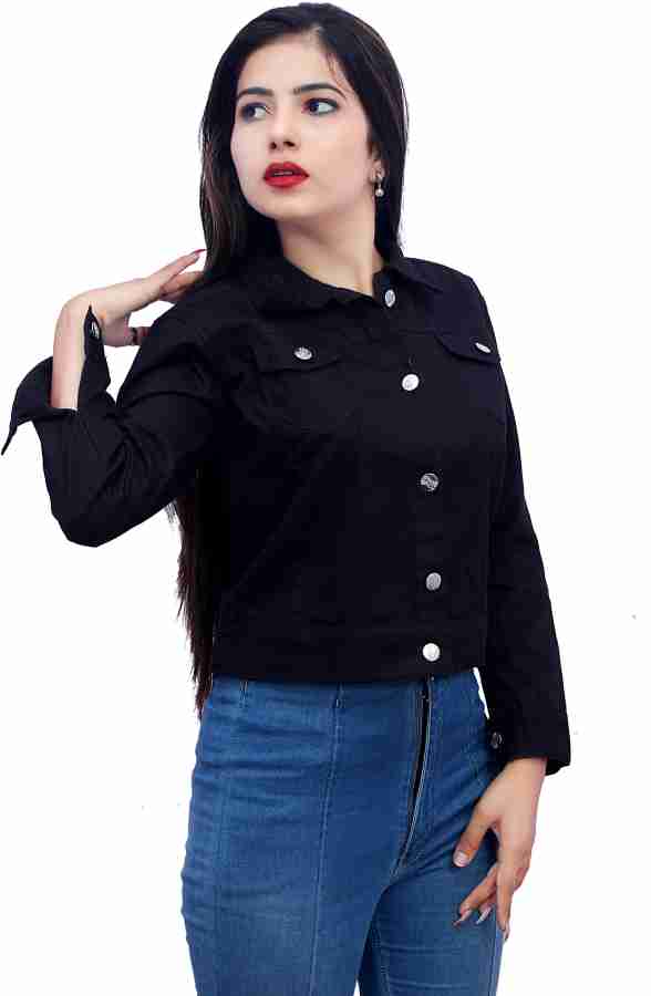 ROUGH LOOK Full Sleeve Solid Women Denim Jacket Buy ROUGH LOOK Full Sleeve Solid Women Denim Jacket Online at Best Prices in India Flipkart