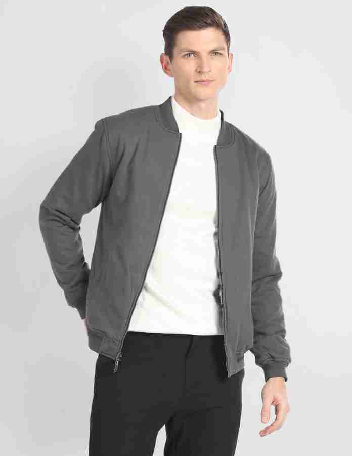 Arrow sport full sales sleeve solid men's jacket