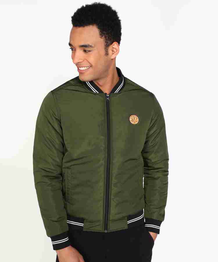 Spykar full sleeve solid men's clearance jacket