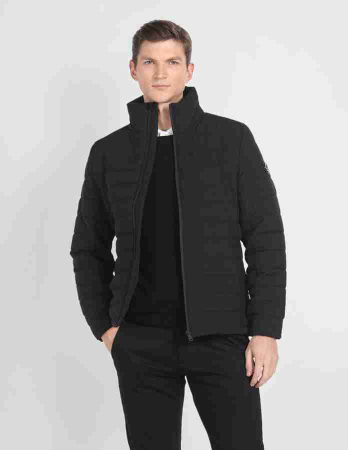 Arrow sport full sleeve solid men's jacket store