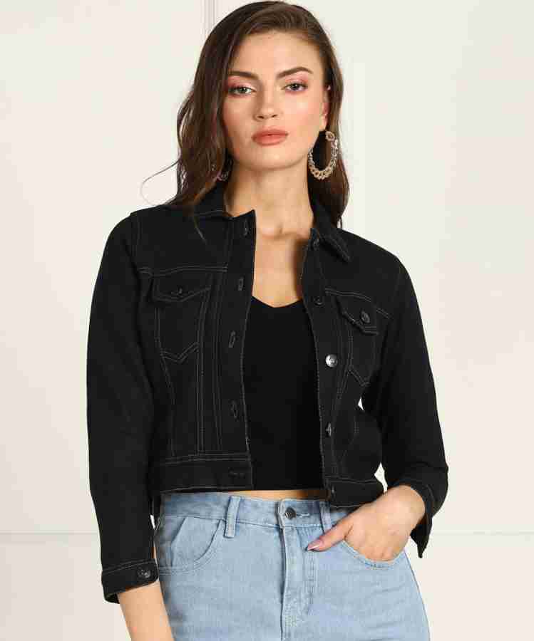 Denim jacket women flipkart hotsell