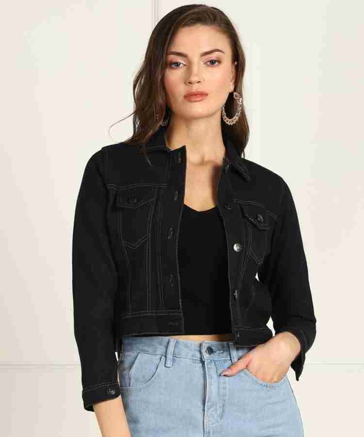 Denim jacket for women on flipkart outlet