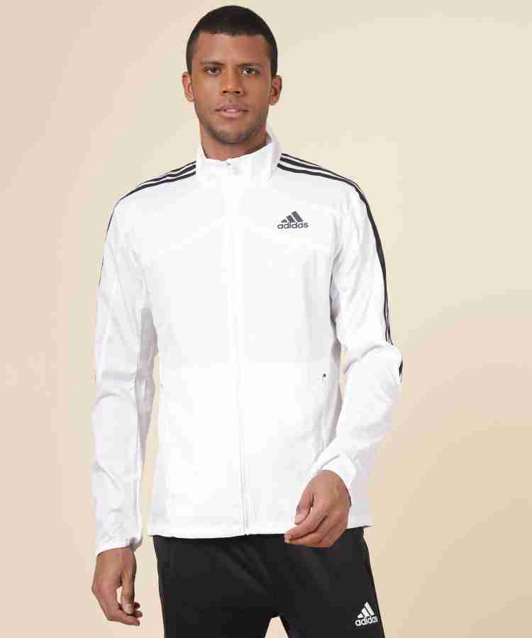 Jacket adidas white online