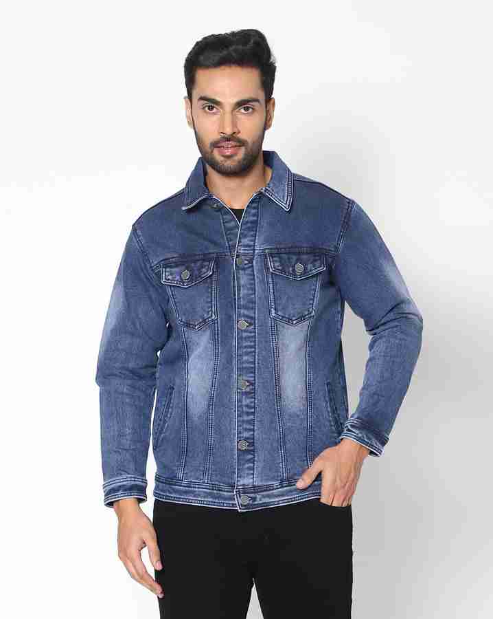 Men denim jacket sales india