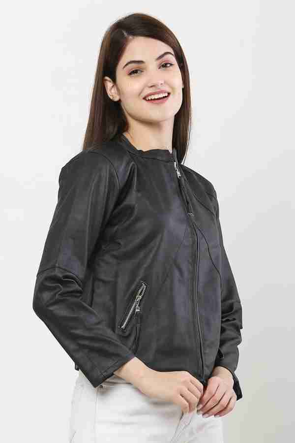 Rexine jackets for ladies outlet
