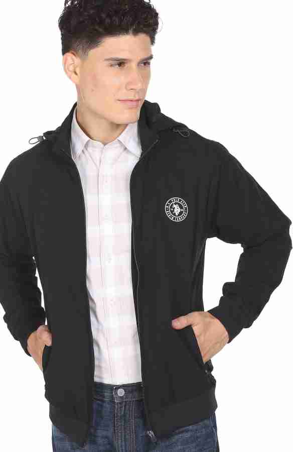 Us polo assn black sales jacket