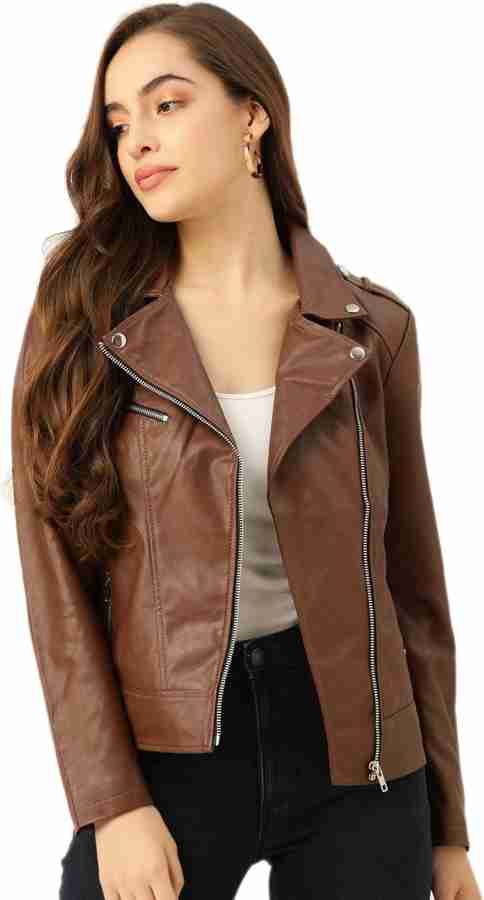 Flipkart ladies leather jacket hotsell