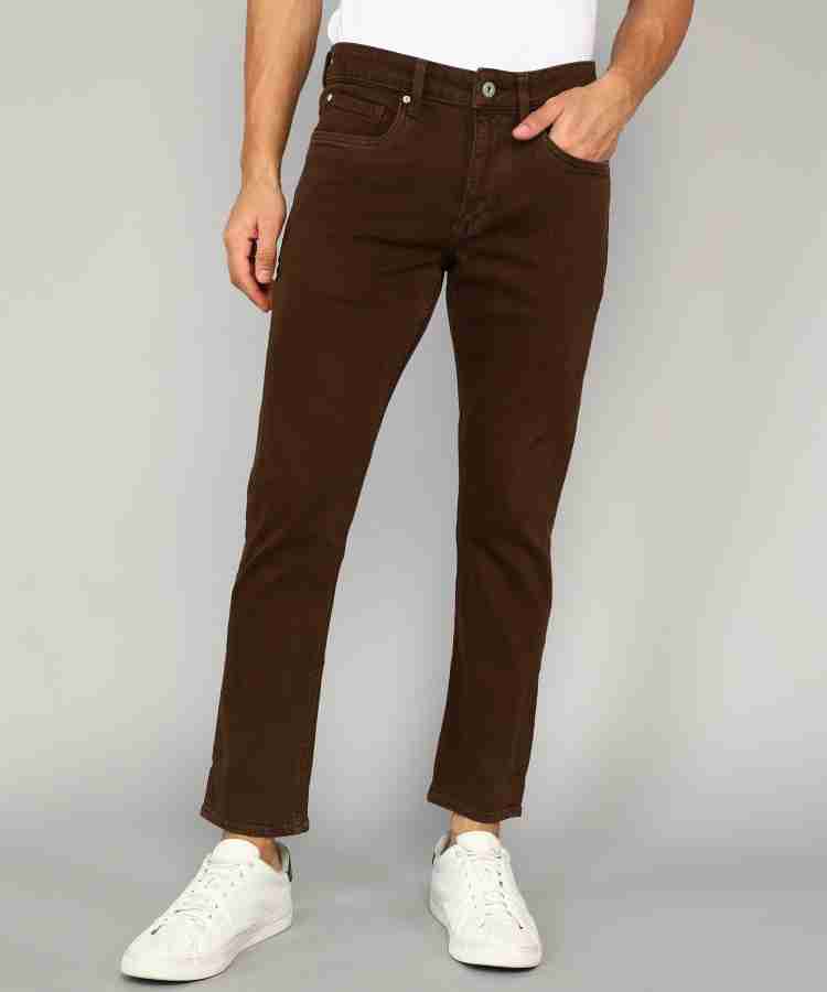 Louis Philippe Jeans Regular Men Brown Jeans Buy Louis Philippe Jeans Regular Men Brown Jeans Online at Best Prices in India Flipkart