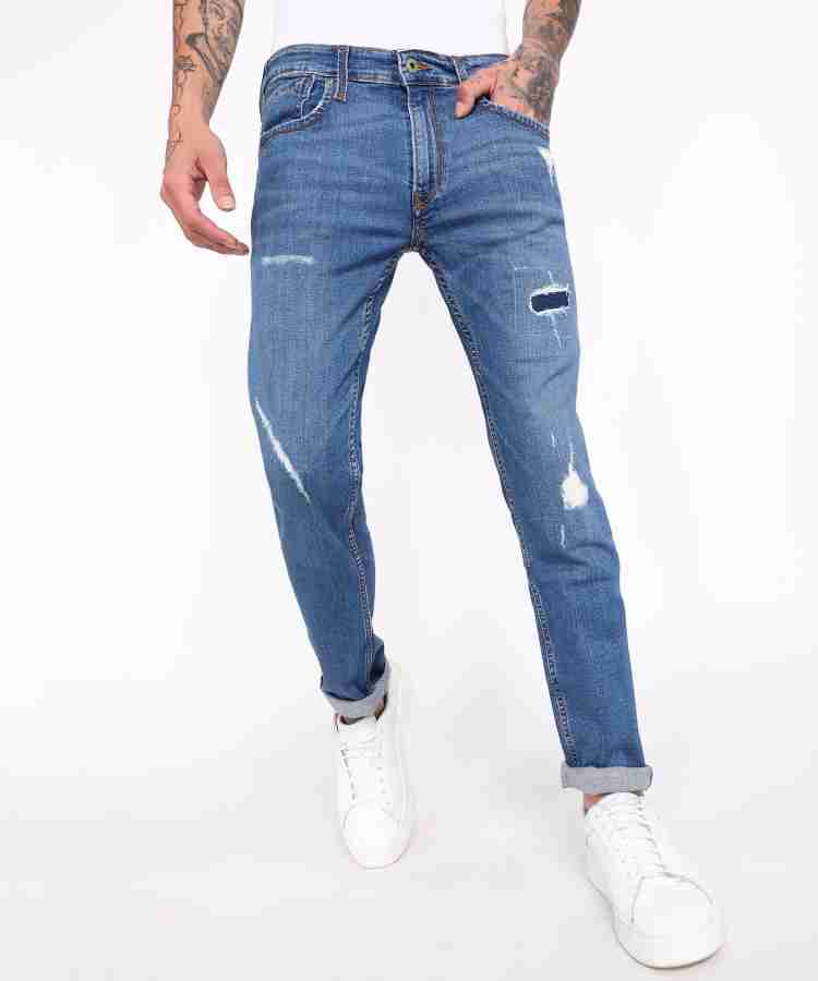 Pepe Jeans Regular Men Blue Jeans Buy Pepe Jeans Regular Men Blue Jeans Online at Best Prices in India Flipkart