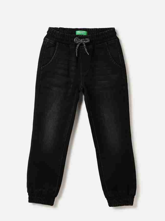 Boys black jogger jeans hotsell