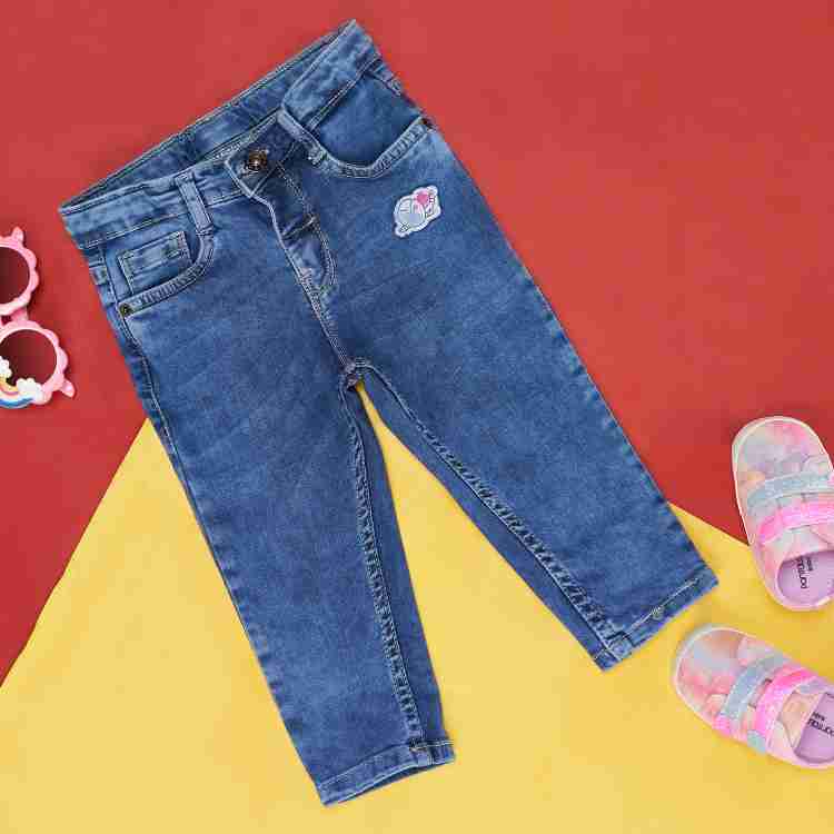 Pantaloons Baby Regular Baby Girls Dark Blue Jeans - Buy Pantaloons Baby  Regular Baby Girls Dark Blue Jeans Online at Best Prices in India