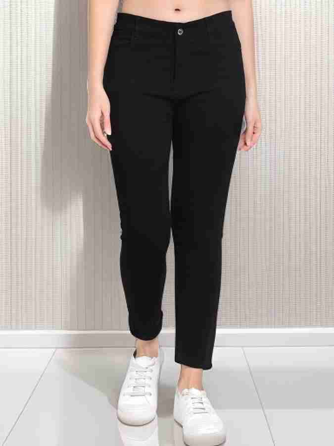 Formal black pants for girls store