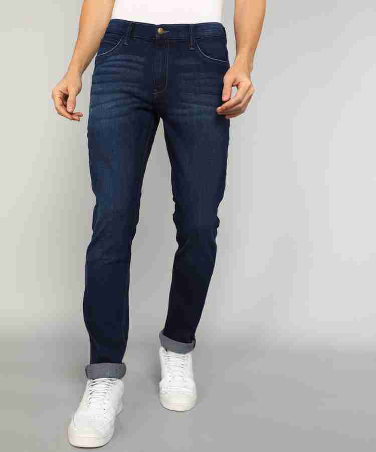 Lee skinny men's blue hot sale jeans