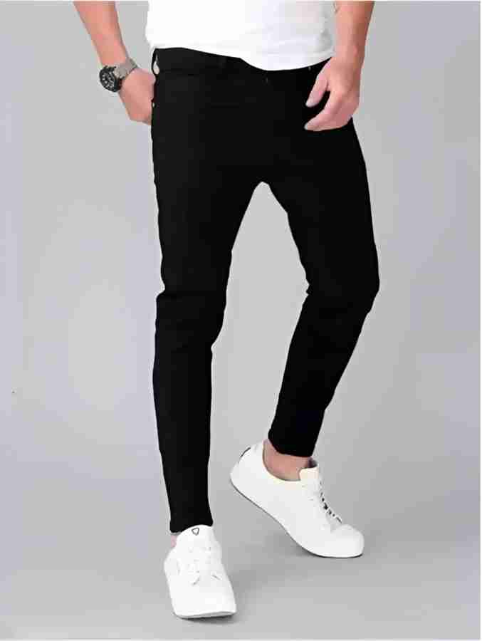 Flipkart black jeans shop