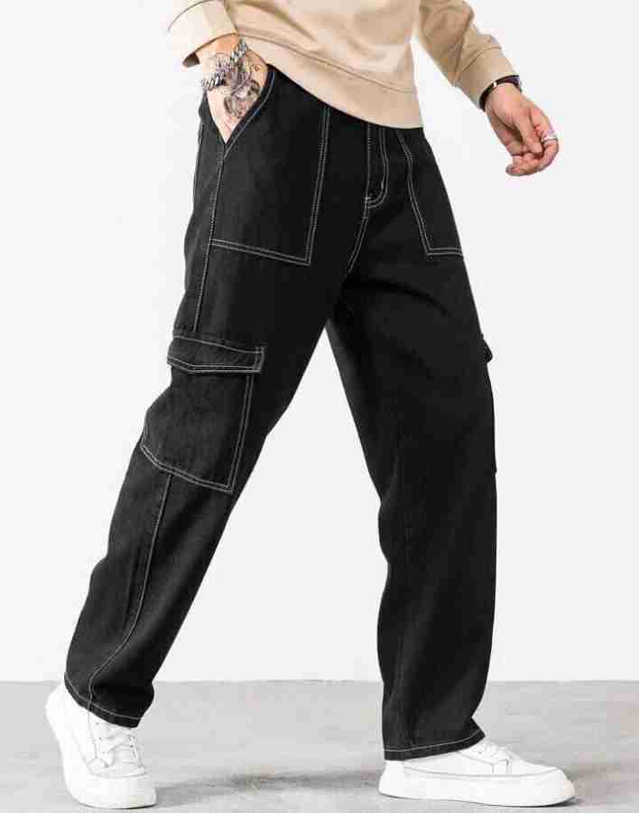 Nayak Fashion Jogger Fit Men Black Jeans - Buy Nayak Fashion Jogger Fit Men  Black Jeans Online at Best Prices in India