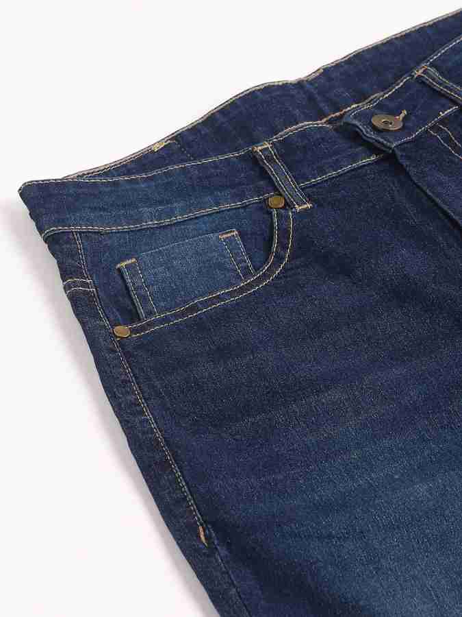 Dennis Lingo Slim Men Dark Blue Jeans - Buy Dennis Lingo Slim Men