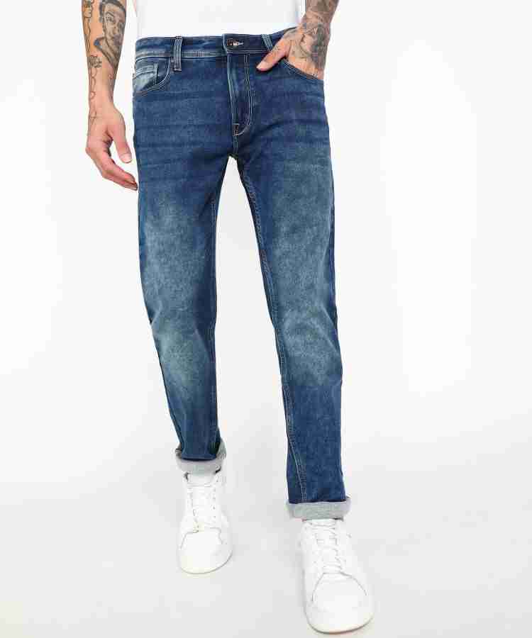 Pepe Jeans Slim Men Blue Jeans - Buy Pepe Jeans Slim Men Blue Jeans Online  at Best Prices in India