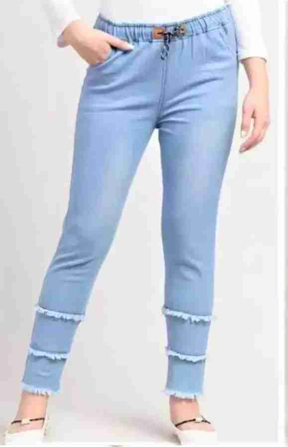nice look fashion Jogger Fit Girls Blue Jeans - Buy nice look